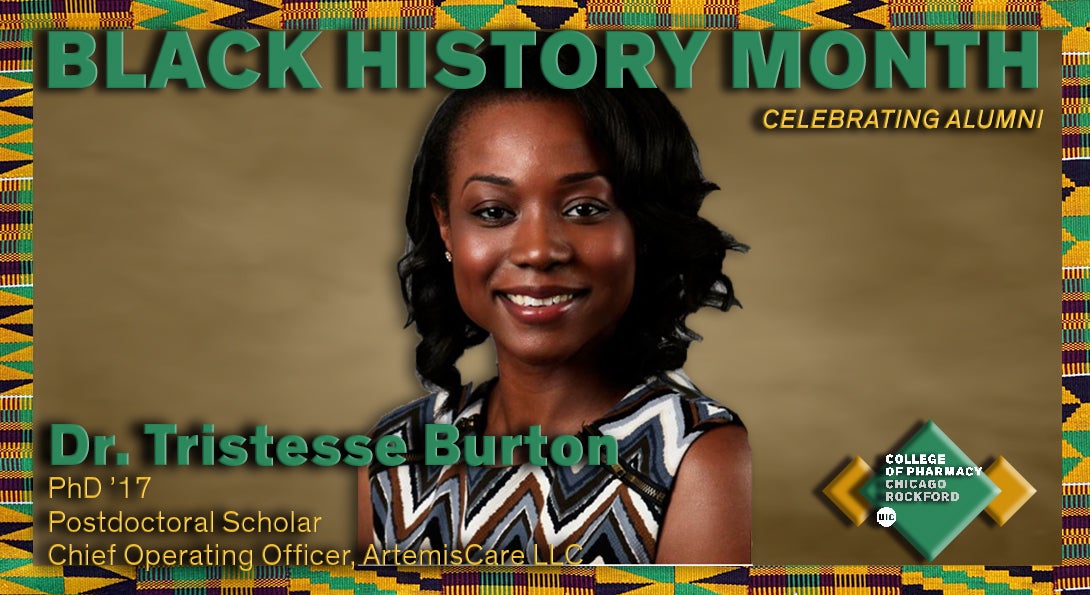 Black History Month Profile Dr. Tristesse Burton College of